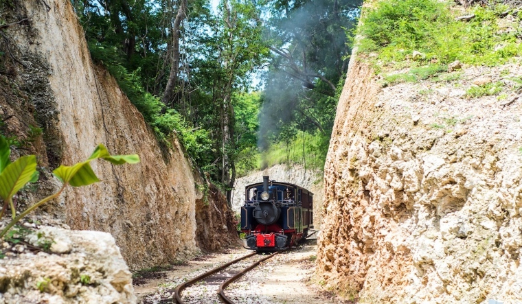 west indies tourism: St. Nicholas Abbey Heritage Railway Barbados